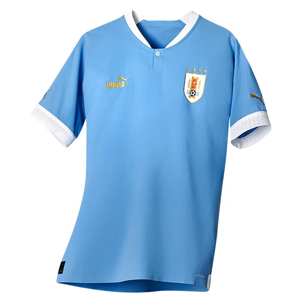 Tailandia Camiseta Uruguay Replica Primera Ropa 2022 Azul